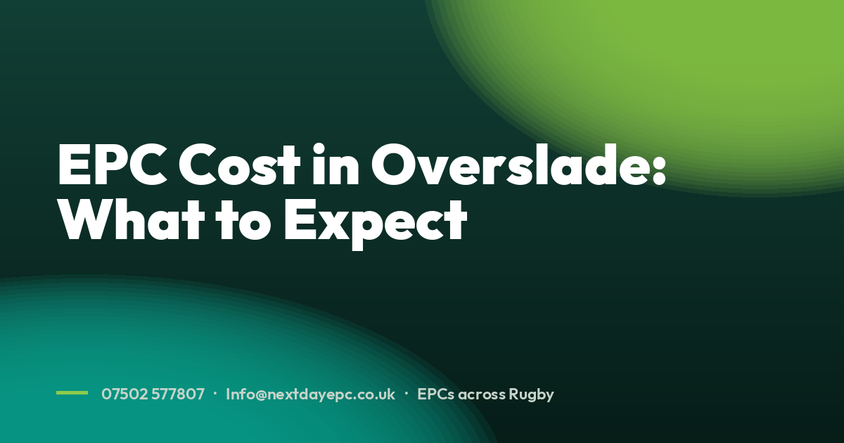 EPC Cost in Overslade: What to Expect