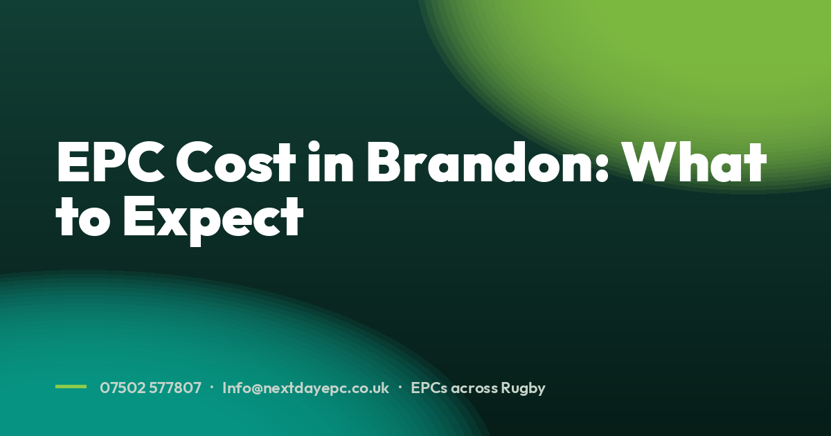 EPC Cost in Brandon: What to Expect