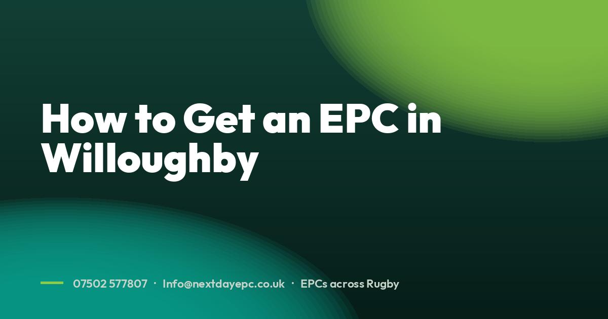How to Get an EPC in Willoughby
